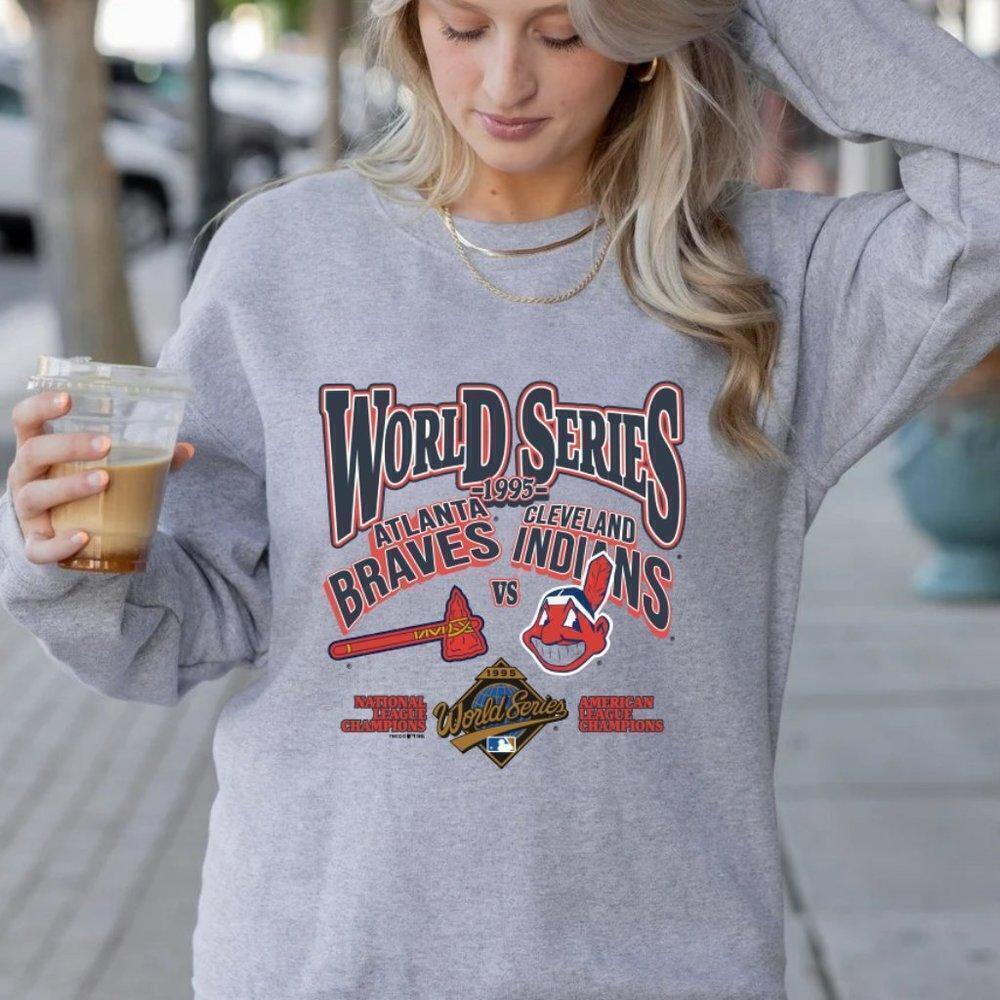 1995 Atlanta Braves World Series Baseball Champion Sweatshirt